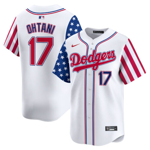 Men's Los Angeles Dodgers 2025 Independence Day Vapor Premier Limited Jersey V2 - All Stitched