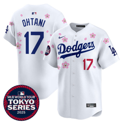 Men's Los Angeles Dodgers Tokyo Series 2025 Vapor Premier Limited Jersey - Stitched