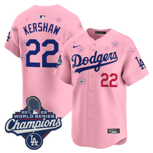 Men's Los Angeles Dodgers 2025 World Series Champions x Tokyo Series Vapor Premier Limited Jersey - Stitched